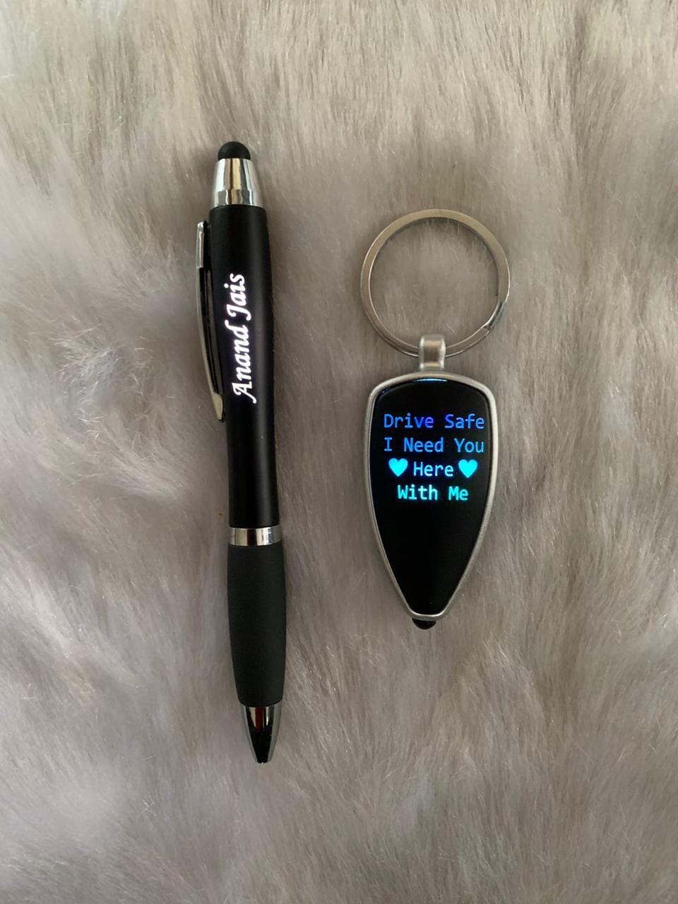 LED Pen + LED Keychain Combo